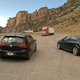 On a highway somewhere. I don’t remember anything other than the two mountain goats to the right.